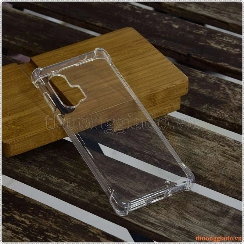 Ốp lưng dẻo trong suốt Motorola Edge  (2020), chống sốc 4 góc
