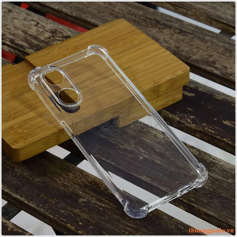 Ốp lưng dẻo trong suốt Oppo Reno8 T (4G), tăng cường chống sốc 4 góc
