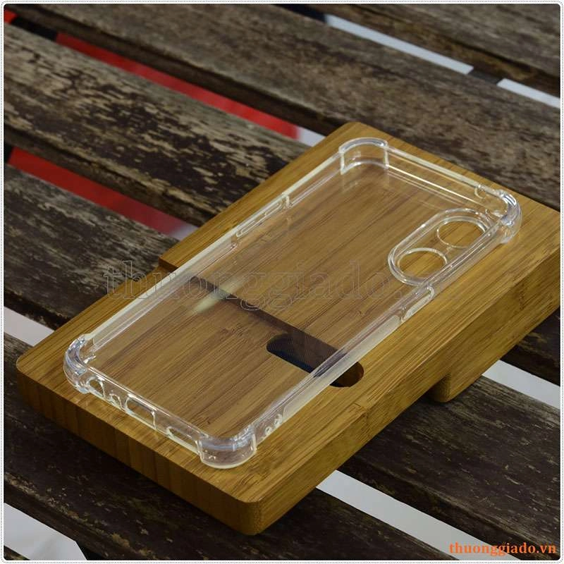 Ốp lưng dẻo trong suốt Oppo Reno8 T (4G), tăng cường chống sốc 4 góc