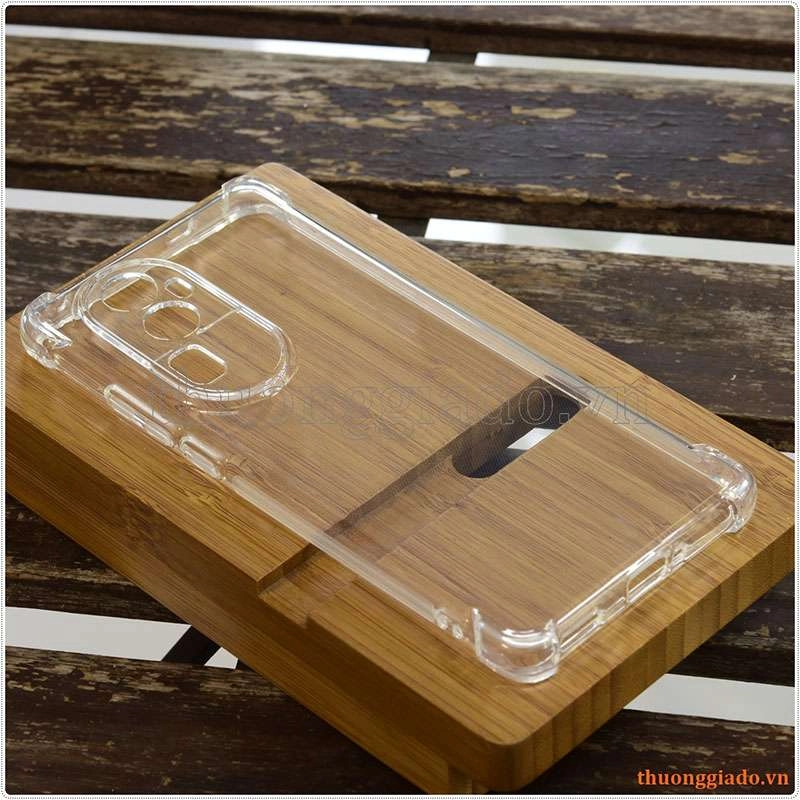 Ốp lưng dẻo trong suốt Oppo Reno10 Pro Plus (5G), tăng cường chống sốc 4 góc