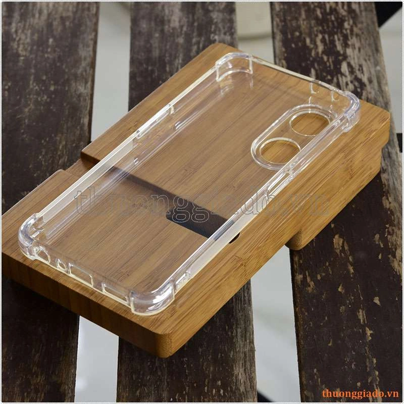 Ốp lưng dẻo trong suốt OPPO A98 (5G), tăng cường chống sốc 4 góc