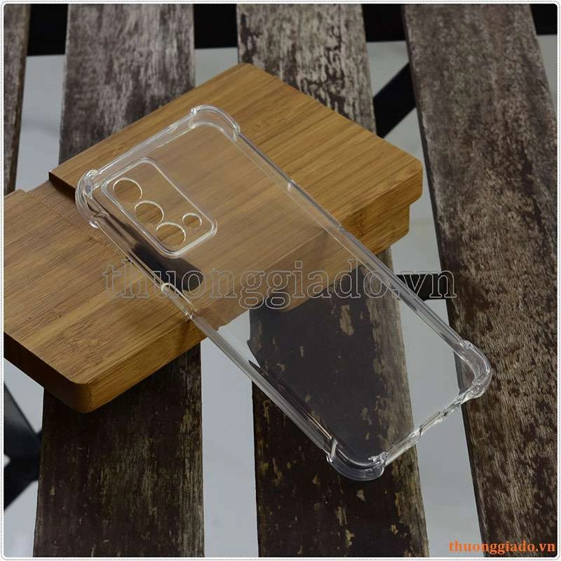 Ốp lưng dẻo trong suốt OPPO K9 (5G), tăng cường chống sốc 4 góc