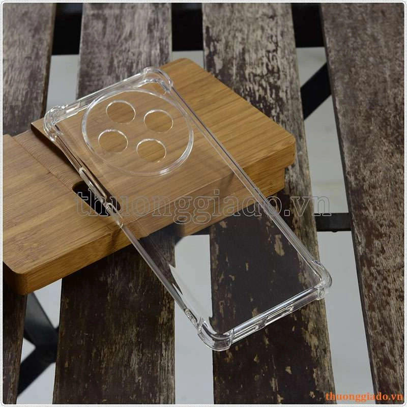 Ốp lưng dẻo trong suốt Vivo X100 5G (China), tăng cường chống sốc 4 góc Ốp lưng dẻo trong suốt Vivo X100 5G (China), tăng cường chống sốc 4 góc