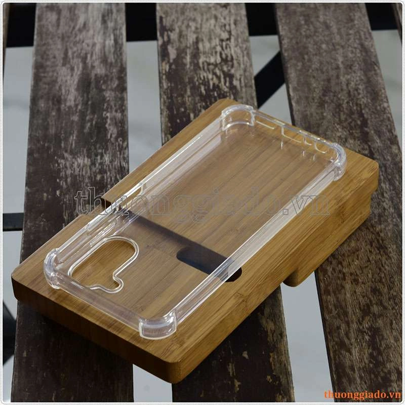 Ốp lưng dẻo trong suốt Realme C33 (4G), tăng cường chống sốc 4 góc