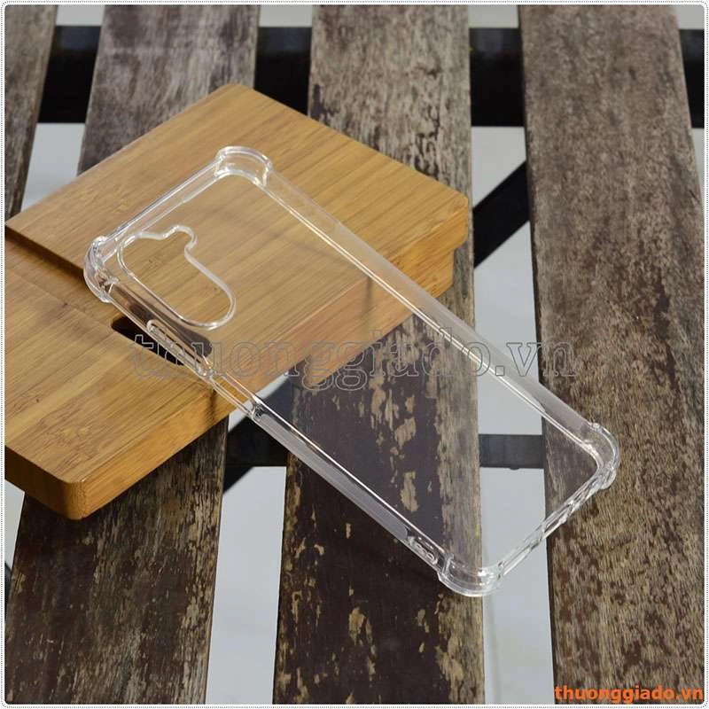 Ốp lưng dẻo trong suốt Realme 10 (4G), tăng cường chống sốc 4 góc