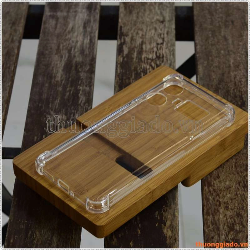 Ốp lưng dẻo trong suốt Realme GT (5G), tăng cường chống sốc 4 góc