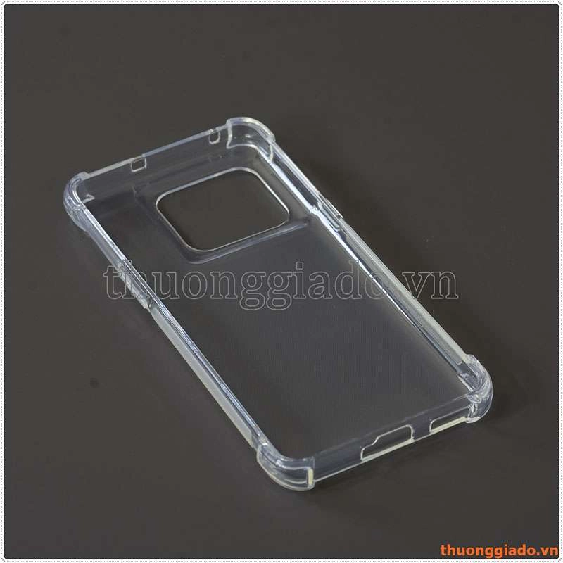 Ốp lưng dẻo trong suốt OnePlus Nord CE 3 (5G), tăng cường chống sốc 4 góc