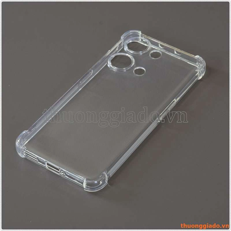 Ốp lưng dẻo trong suốt OnePlus Ace 2V (5G), tăng cường chống sốc 4 góc