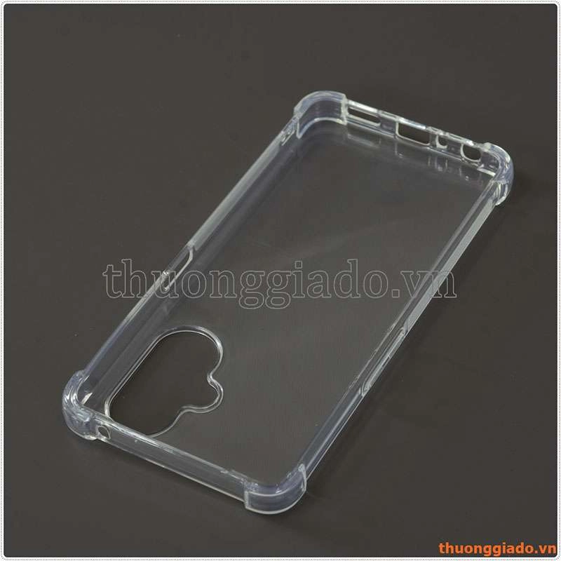 Ốp lưng dẻo trong suốt OnePlus Nord CE 3 Lite, tăng cường chống sốc 4 góc