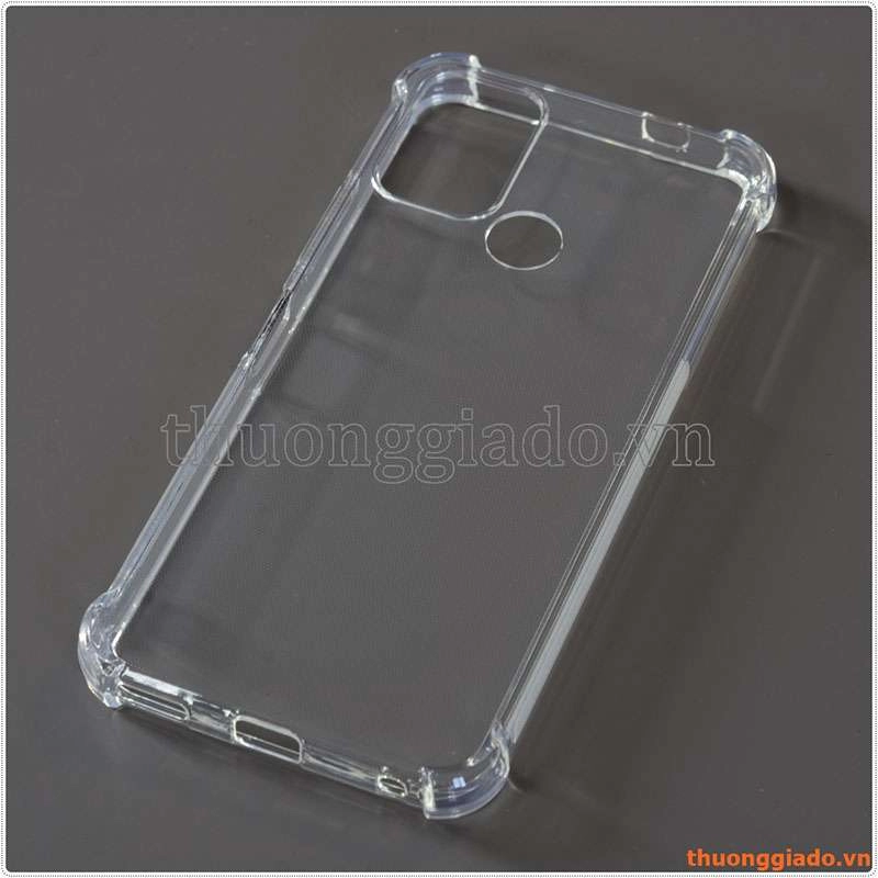 Ốp lưng dẻo trong suốt Nokia C22 (4G), tăng cường chống sốc 4 góc