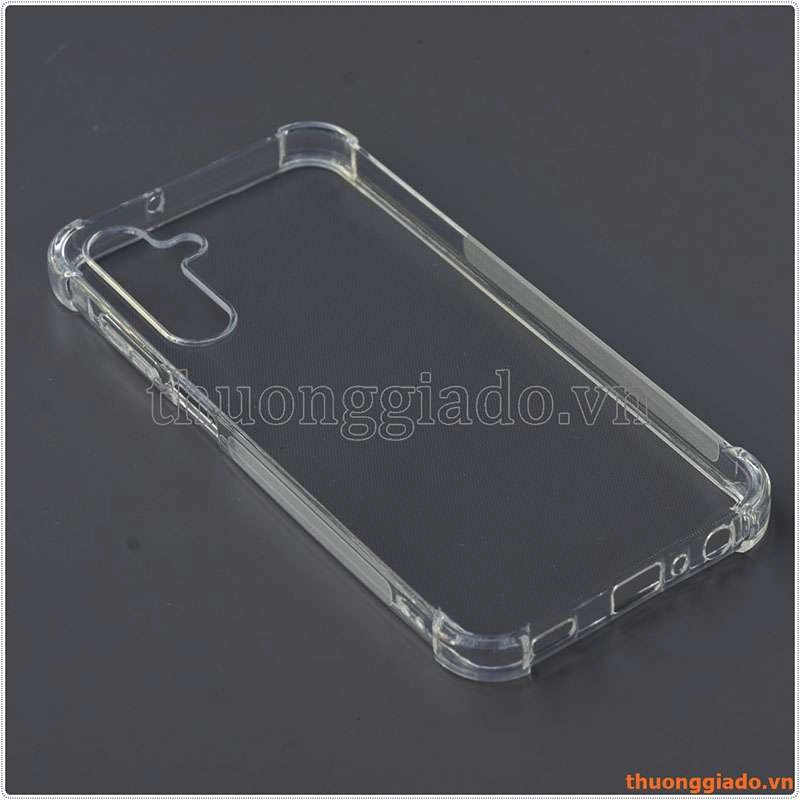 Ốp lưng dẻo trong suốt Samsung Galaxy A25 (5G), chống sốc 4 góc