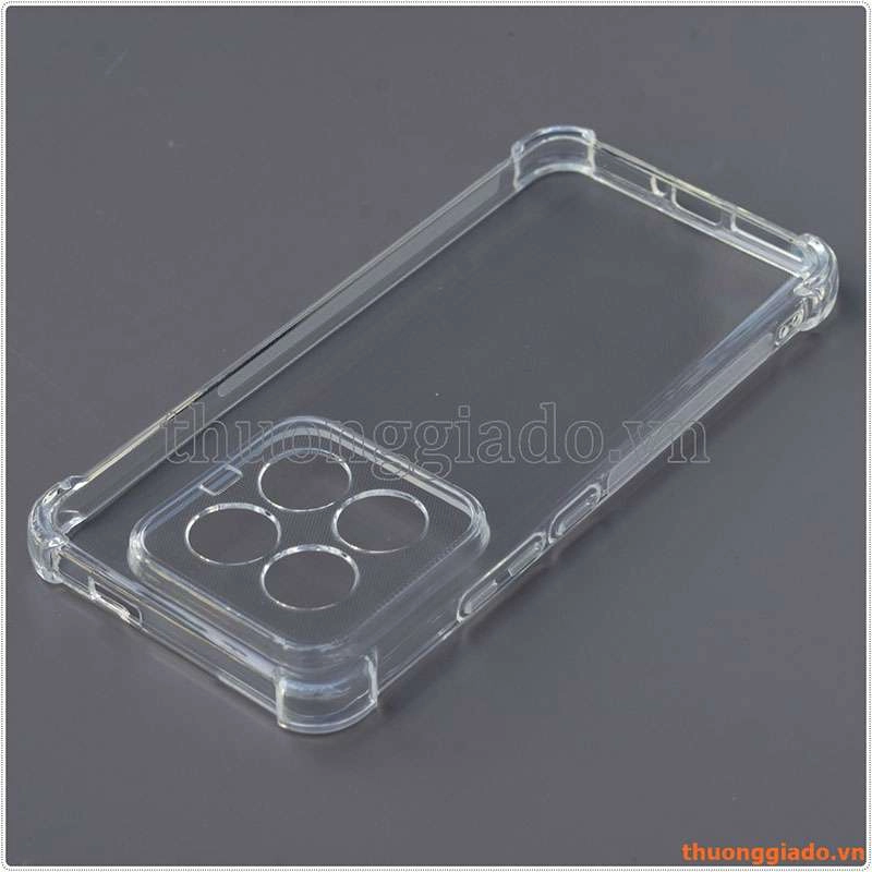 Ốp lưng dẻo trong suốt Xiaomi 14 Pro, chống sốc 4 góc