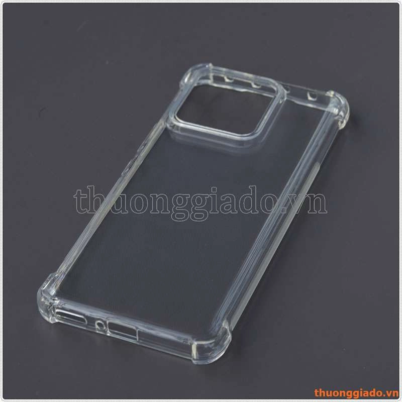 Ốp lưng dẻo trong suốt Xiaomi 13 Pro, chống sốc 4 góc