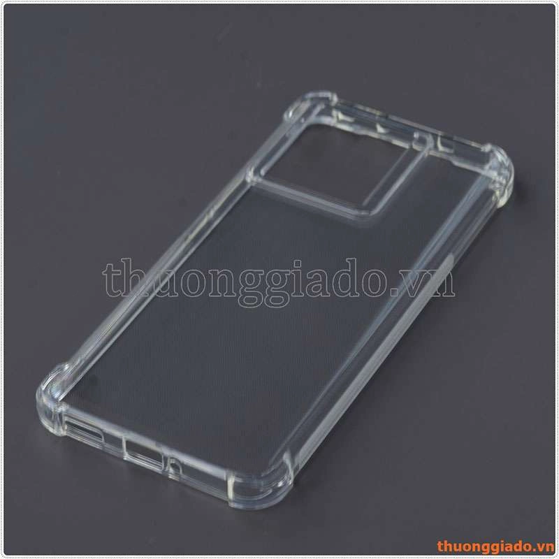Ốp lưng dẻo trong suốt Xiaomi 13T (5G), chống sốc 4 góc