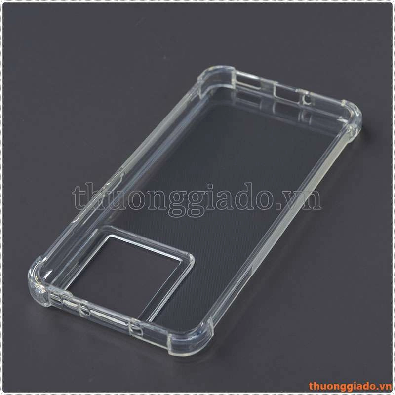 Ốp lưng dẻo trong suốt Xiaomi 13T (5G), chống sốc 4 góc