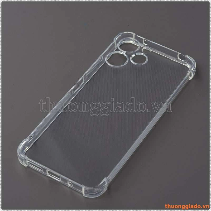 Ốp lưng dẻo trong suốt Xiaomi Redmi Note 12 (4G/5G), chống sốc 4 góc