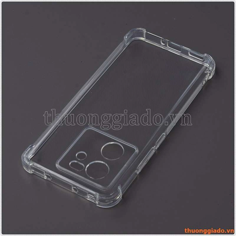 Ốp lưng dẻo trong suốt Xiaomi Redmi K60 Ultra, chống sốc 4 góc