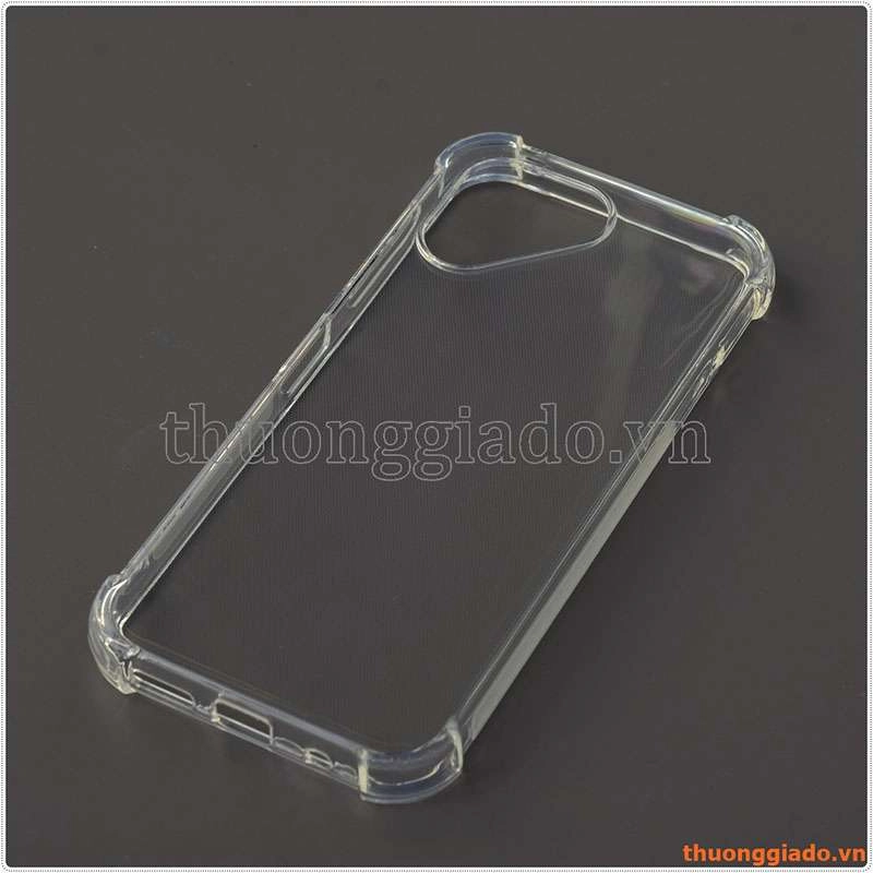 Ốp lưng dẻo trong suốt Fairphone 5, chống sốc 4 góc