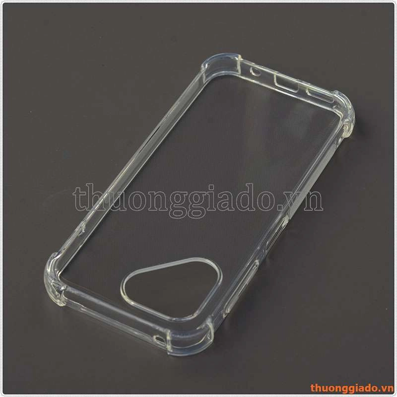 Ốp lưng dẻo trong suốt Fairphone 5, chống sốc 4 góc