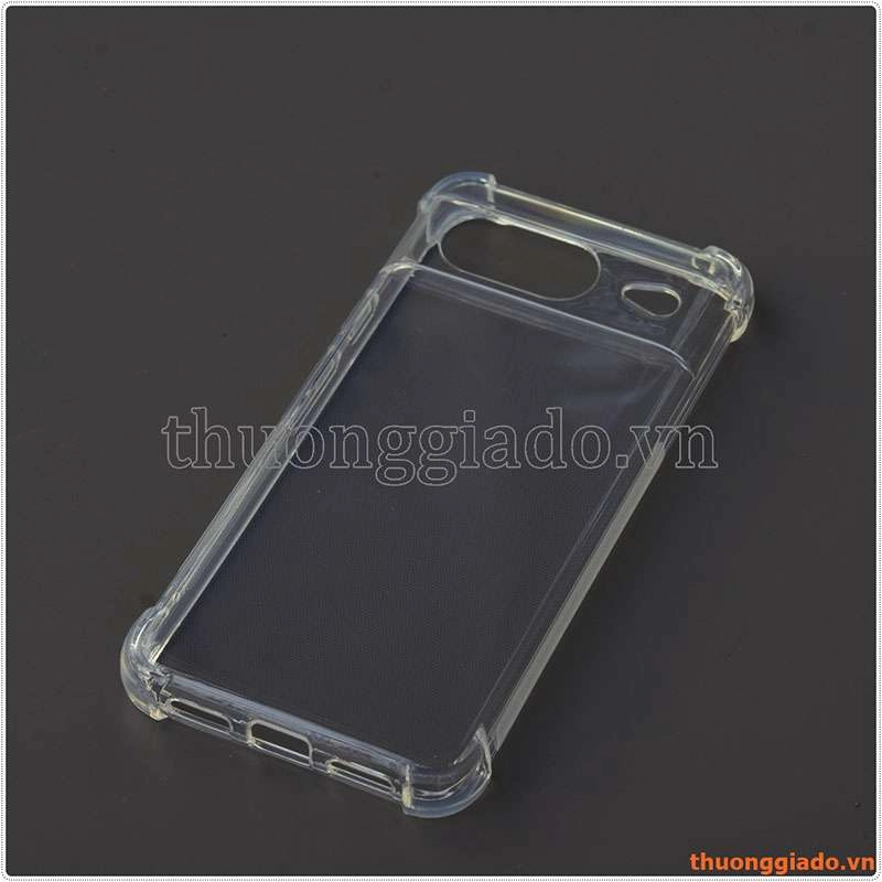 Ốp lưng dẻo trong suốt Google Pixel 8, chống sốc 4 góc