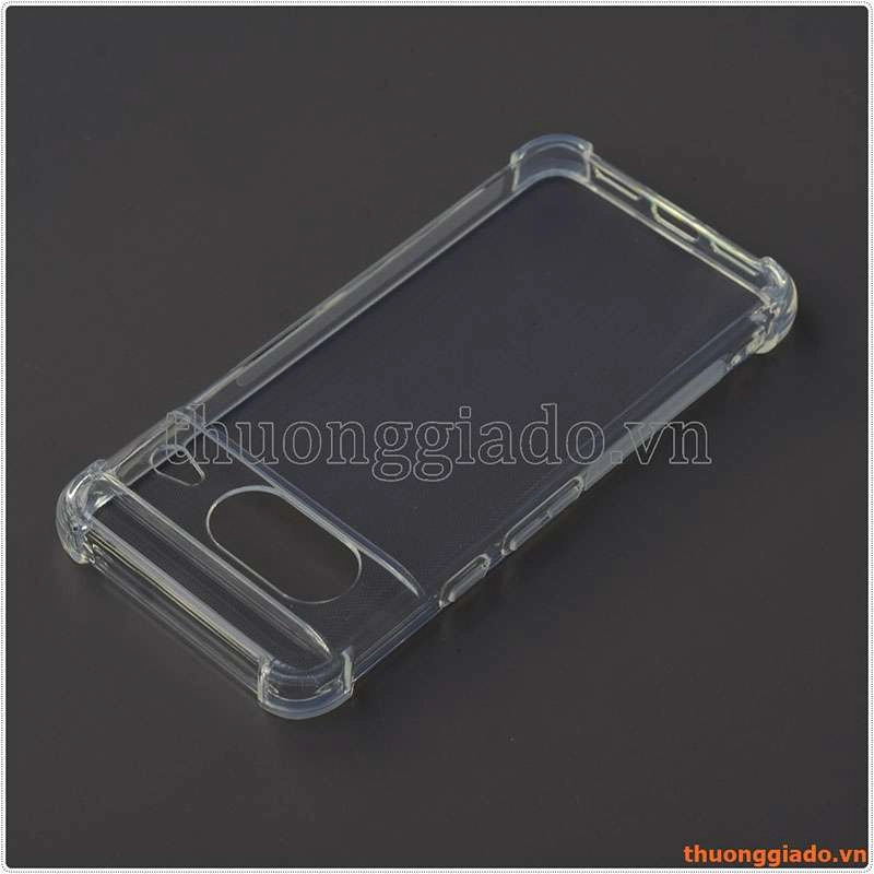 Ốp lưng dẻo trong suốt Google Pixel 8, chống sốc 4 góc