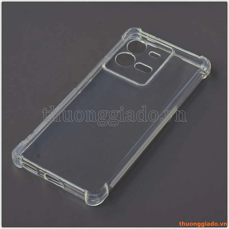 Ốp lưng dẻo trong suốt Vivo iQOO 10 Pro, chống sốc 4 góc