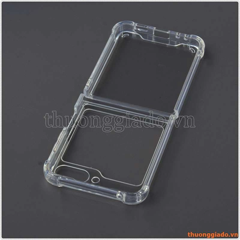 Ốp lưng nhựa cứng trong suốt Samsung Galaxy Z Flip 5