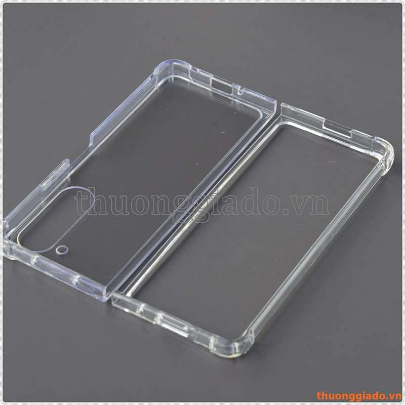 Ốp lưng nhựa cứng trong suốt Samsung Galaxy Z Fold 5