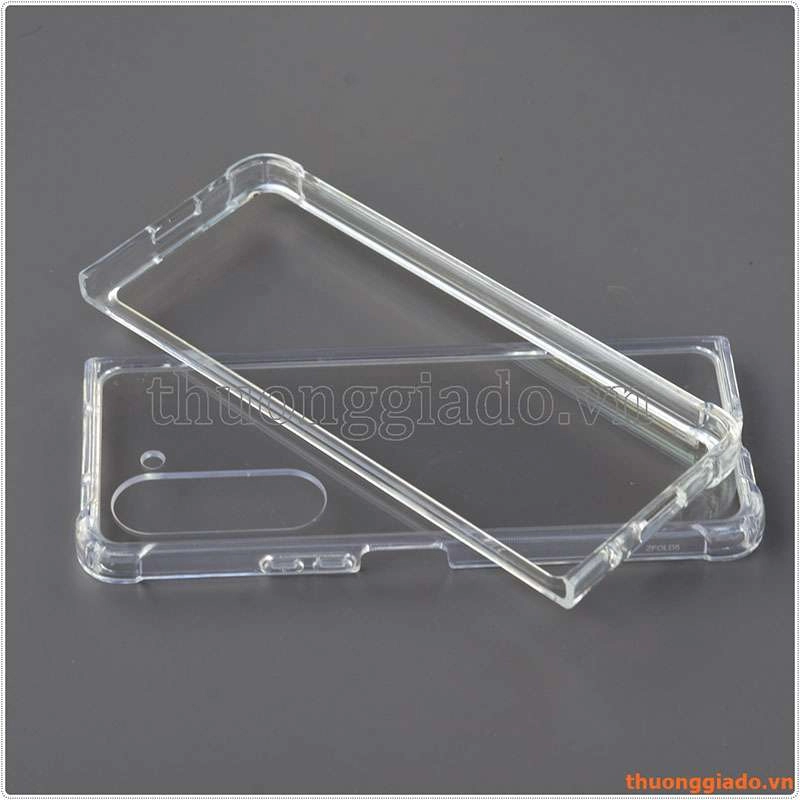 Ốp lưng nhựa cứng trong suốt Samsung Galaxy Z Fold 5