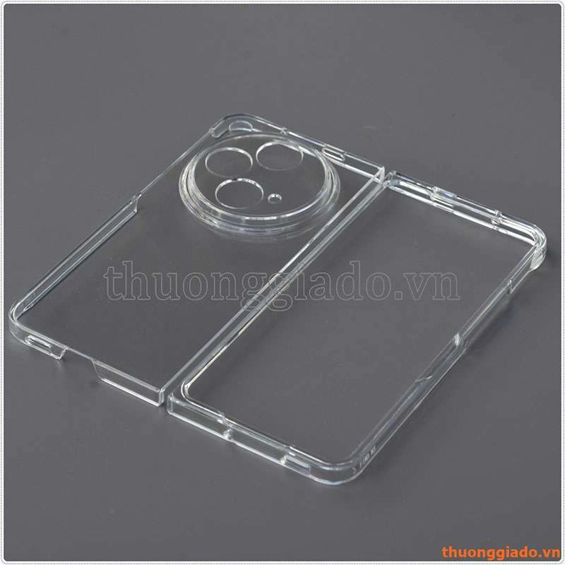Ốp lưng nhựa cứng trong suốt OPPO Find N3/ OnePlus Open