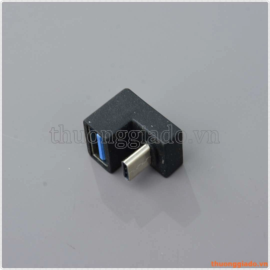 Đầu chuyển đổi USB Type-C to USB 3.0 (OTG) góc gập góc hình chữ U