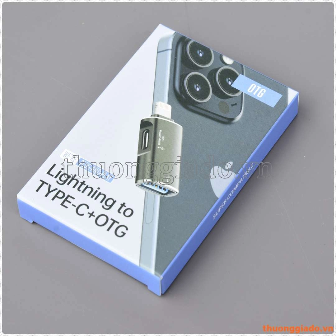 Lightning to type c   otg