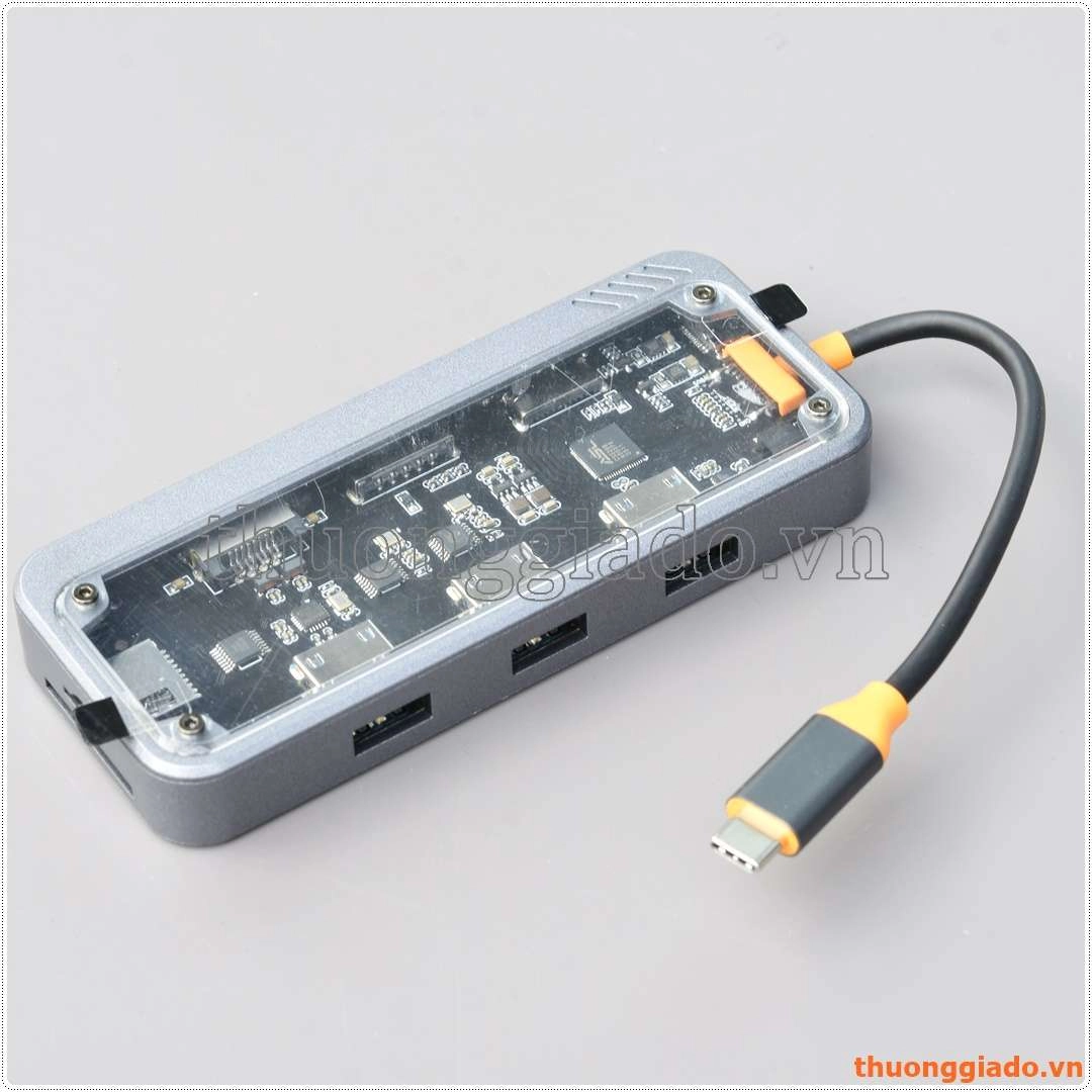 10 in 1 multifunctional usb-c hub docking station