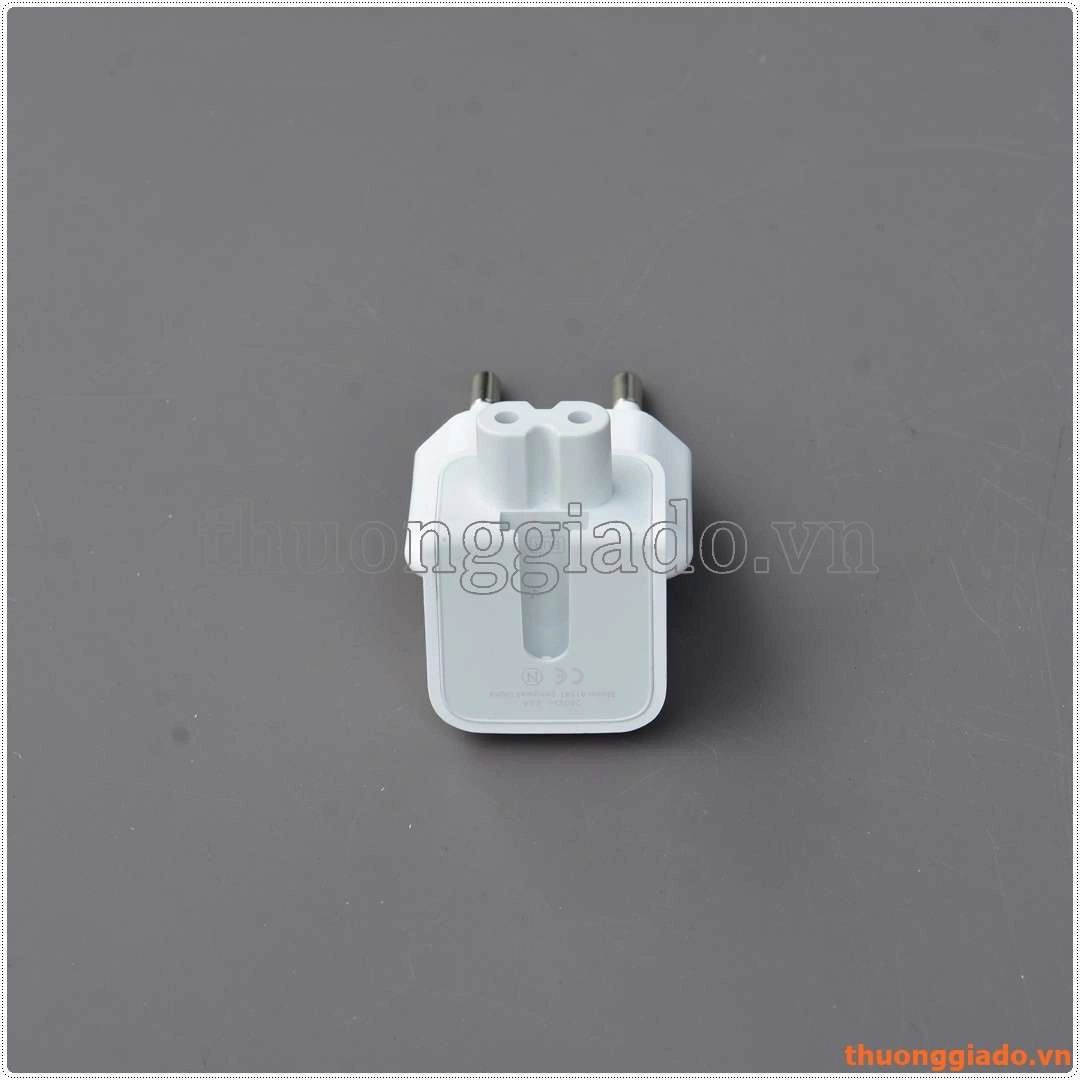 Chân cắm sạc Macbook, iPad (2 đầu chân tròn)