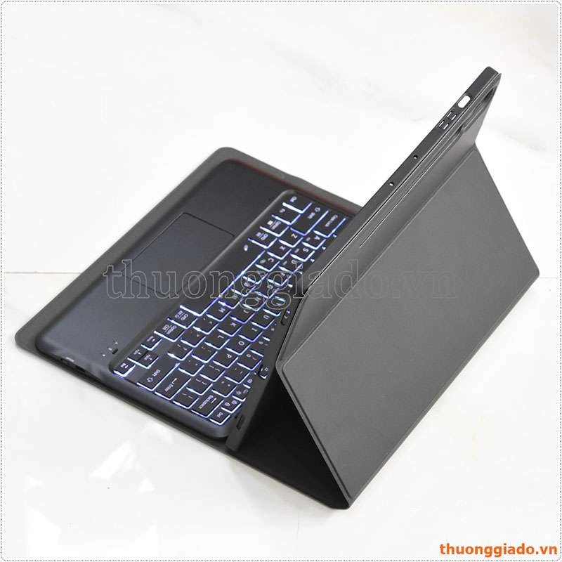 Bao da kèm bàn phím Samsung Galaxy Tab S9 Plus 12.4 X810/ 816B/ 818U và có touchpad, đèn nền phím bấm