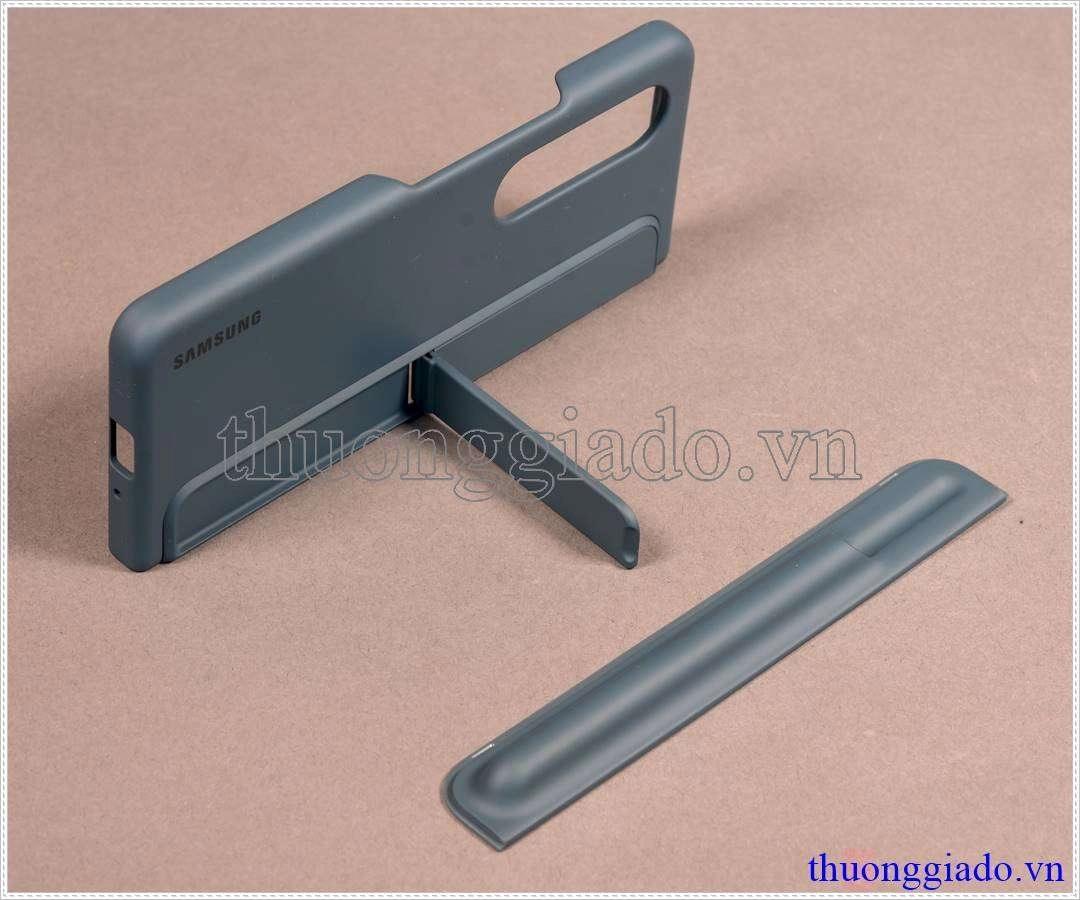 Ốp lưng Samsung Galaxy Z Fokd 4 kèm chân chống và ngăn để bút