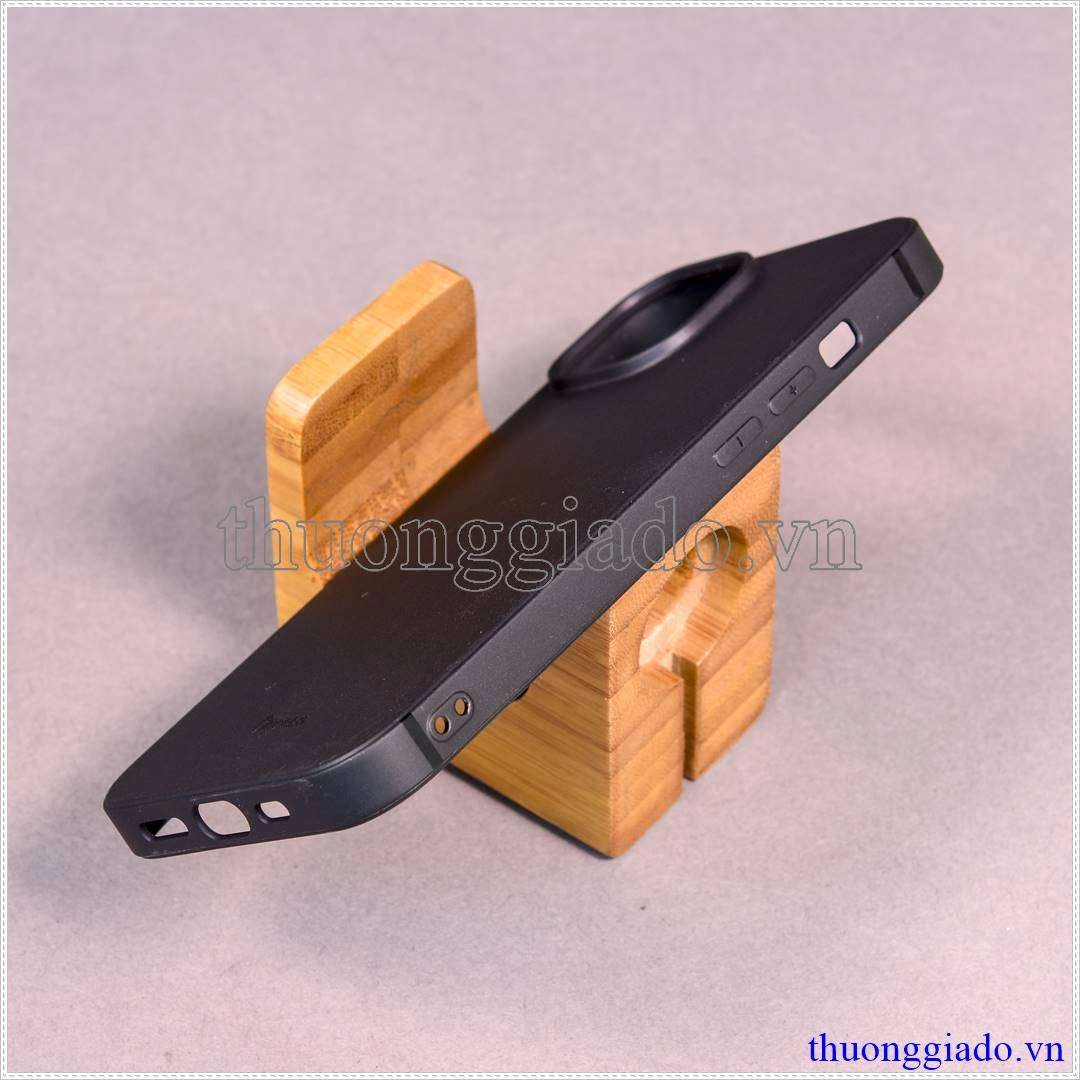 Ốp lưng dẻo iPhone 14 màu đen hiệu VU Case