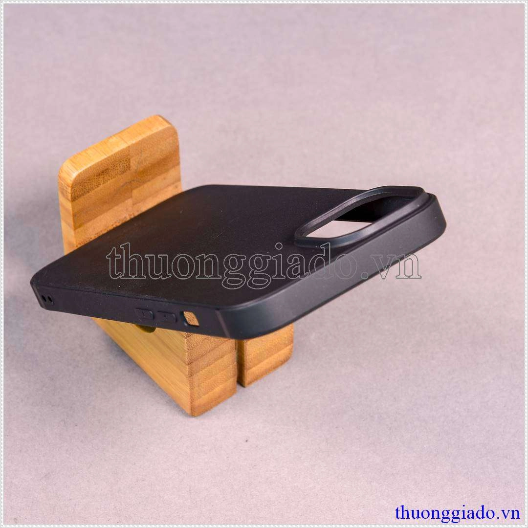 Ốp lưng dẻo iPhone 14 màu đen hiệu VU Case