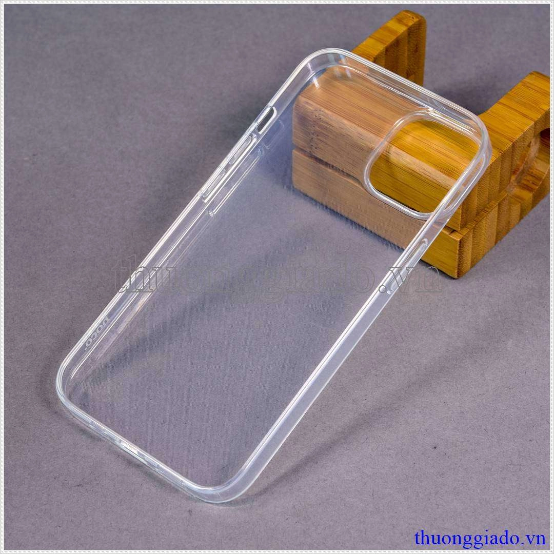 Ốp lưng dẻo trong suốt iPhone 14 hiệu HOCO