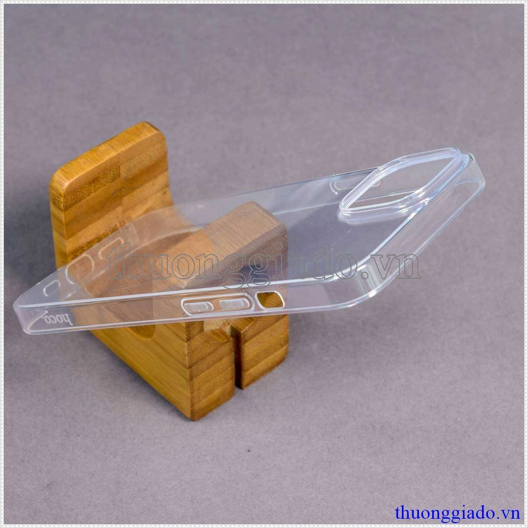 Ốp lưng dẻo trong suốt iPhone 14 hiệu HOCO