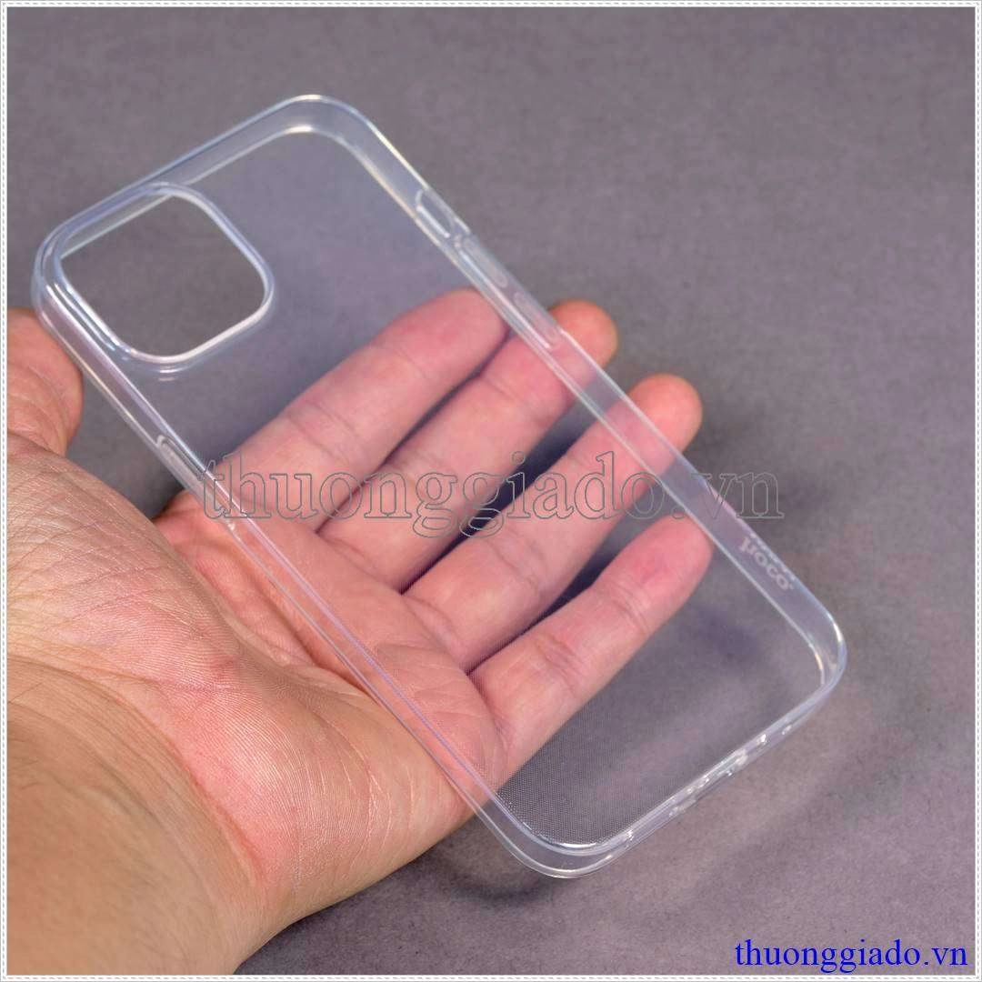 Ốp lưng dẻo trong suốt iPhone 14 hiệu HOCO