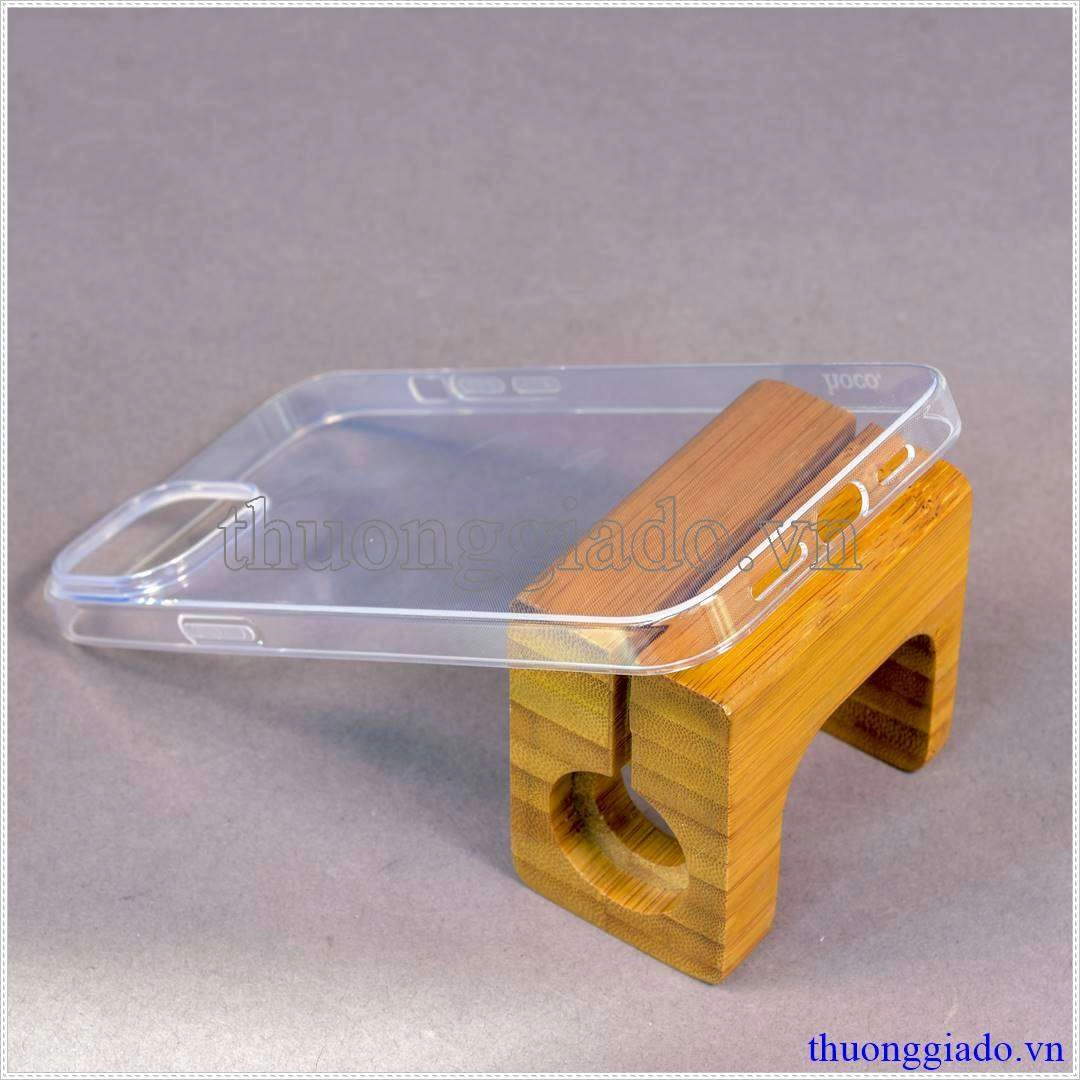 Ốp lưng dẻo trong suốt iPhone 14 Plus hiệu HOCO