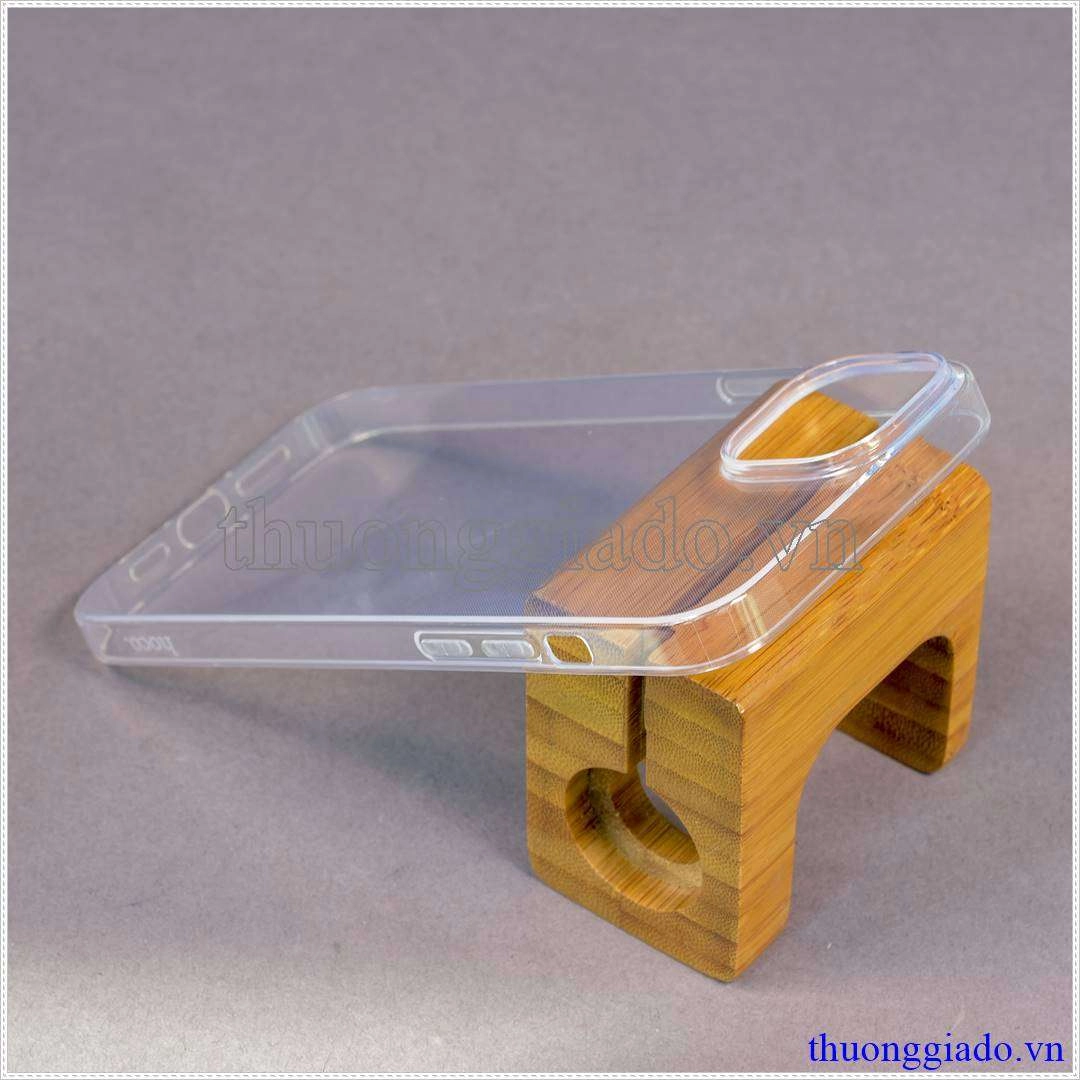 Ốp lưng dẻo trong suốt iPhone 14 Plus hiệu HOCO