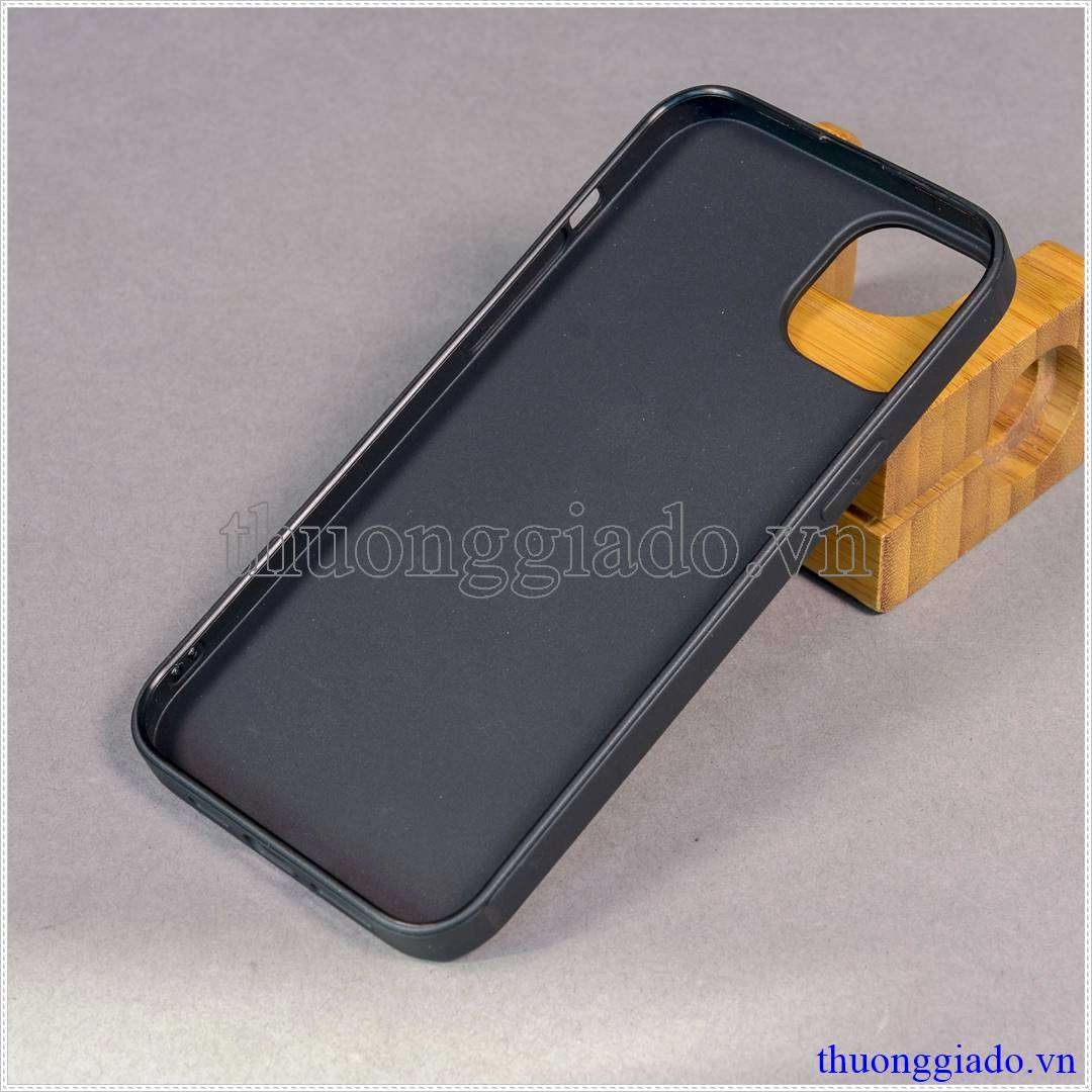 Ốp lưng dẻo iPhone 14 Plus hiệu VU Case màu đen Ốp lưng dẻo iPhone 14 Plus hiệu VU Case màu đen