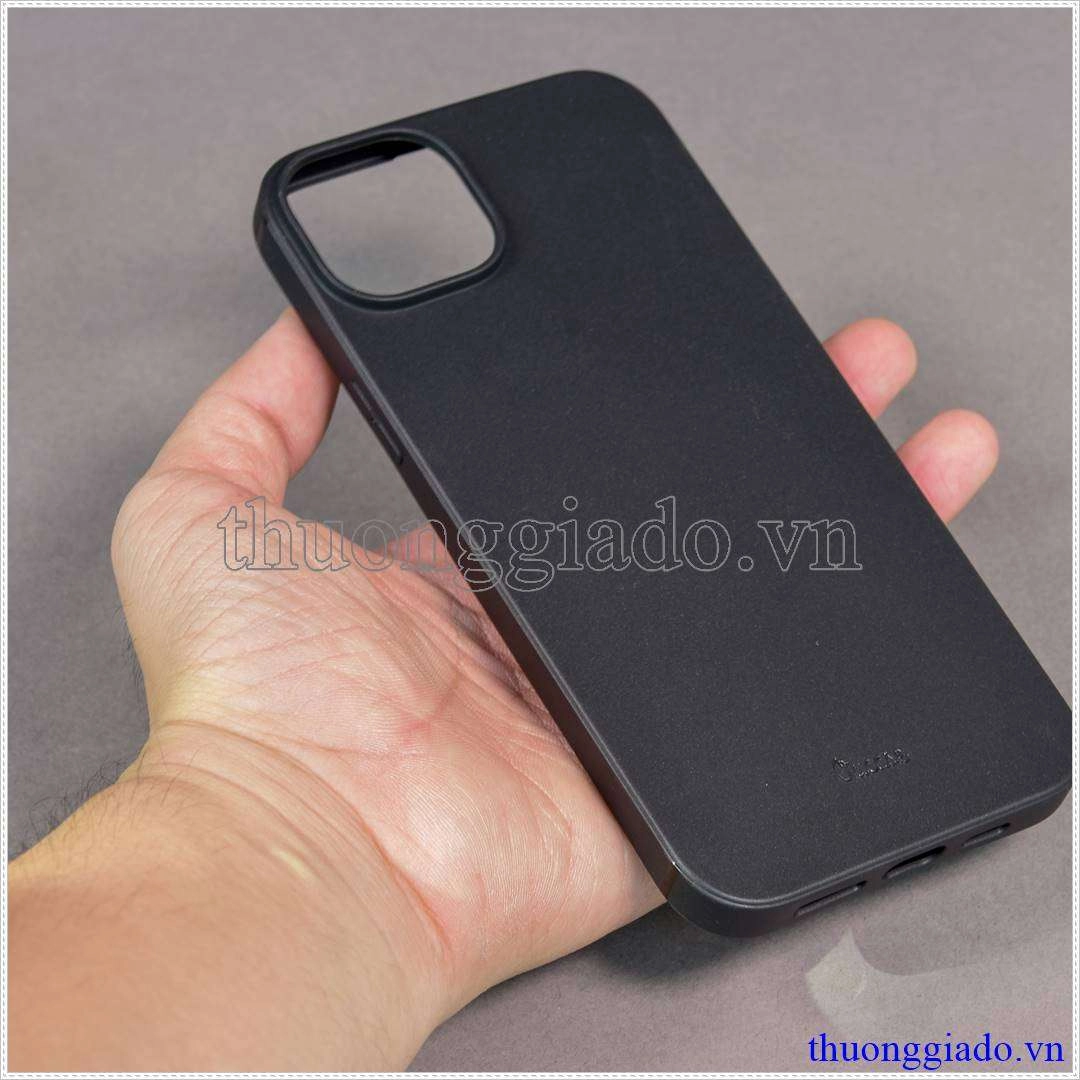 Ốp lưng dẻo iPhone 14 Plus hiệu VU Case màu đen Ốp lưng dẻo iPhone 14 Plus hiệu VU Case màu đen