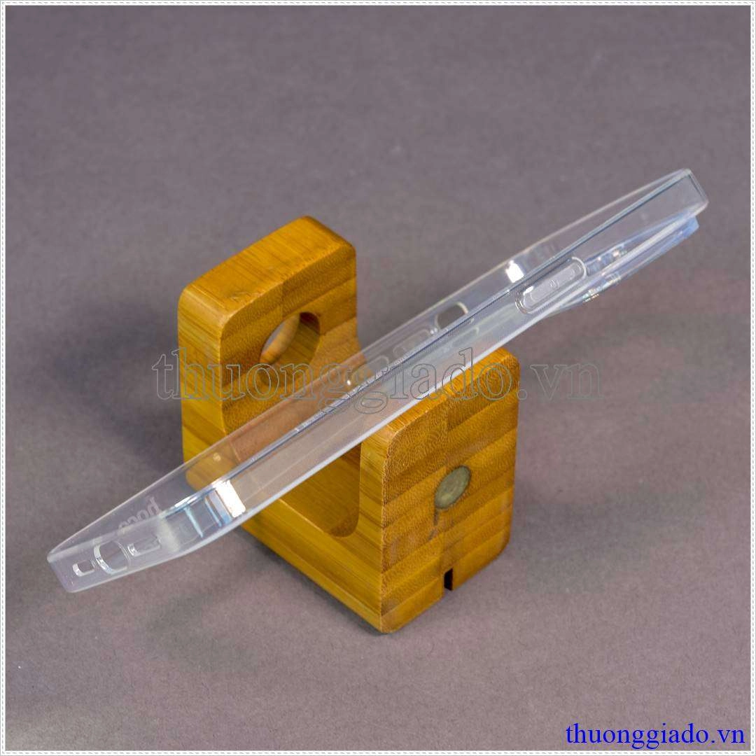 Ốp lưng silicone iPhone 14 Pro Max màu trong suốt hiệu HOCO