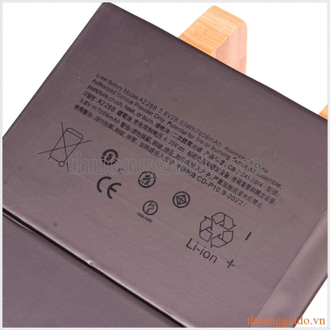 Thay pin iPad Air 4 2020, iPad Air 10.9 2020 A2288 7606mAh 28.93Wh