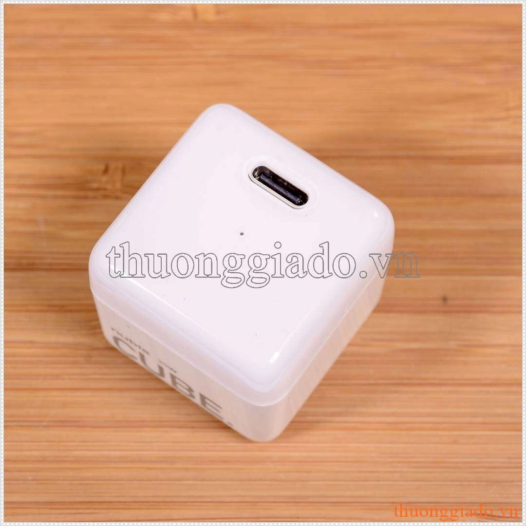 Củ sạc Nubia 20W Cube Quick Charger (Type-C) Model PA0207 sạc cho iphone thế mới