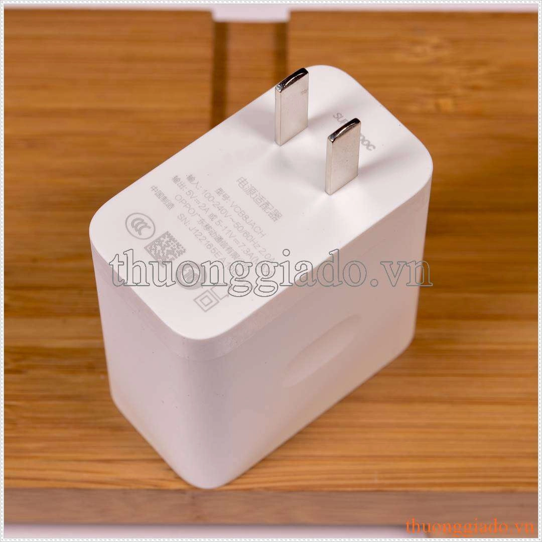 Củ sạc nhanh OnePlus SUPERVOOC 80W (Type-A) Model VCB8JACH cho OnePlus Nord 2T, OnePlus 10 Ultra, OnePlus 10 Pro