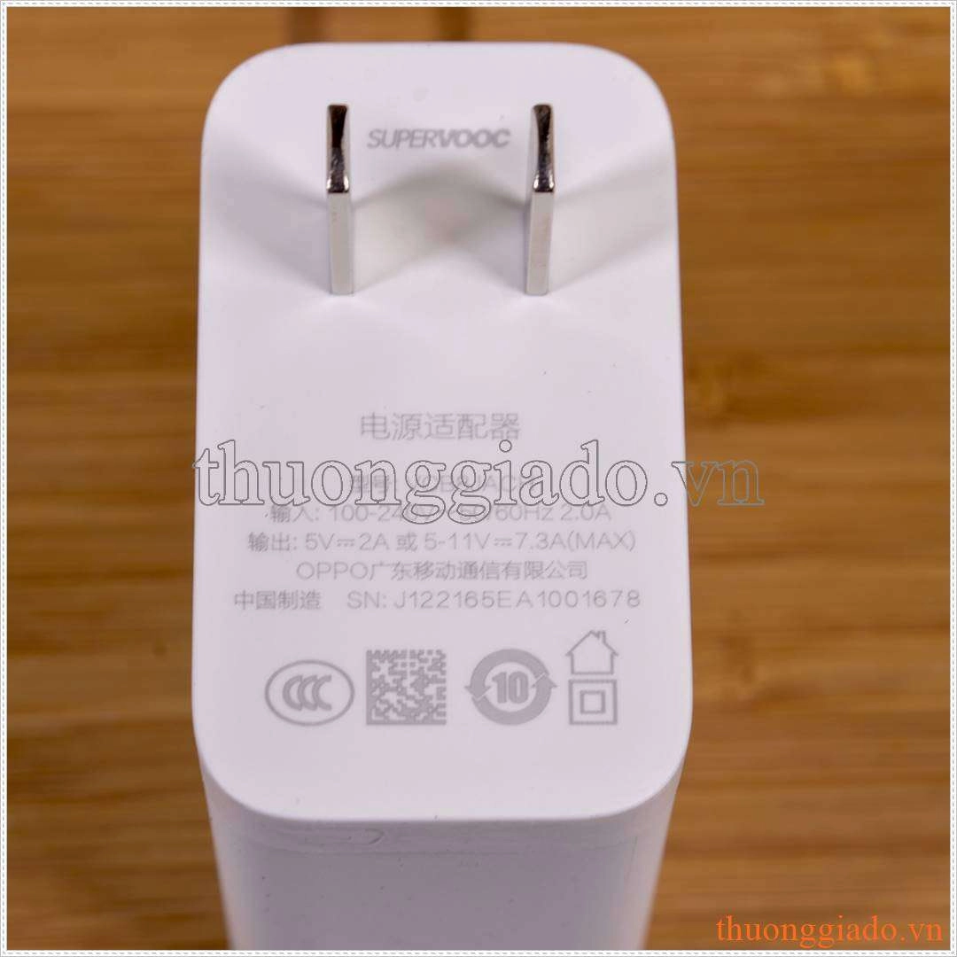 Củ sạc nhanh OnePlus SUPERVOOC 80W (Type-A) Model VCB8JACH cho OnePlus Nord 2T, OnePlus 10 Ultra, OnePlus 10 Pro